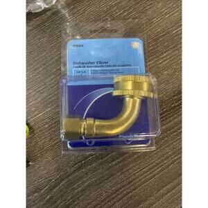 Plumb Pak PP84RB Elbow, 3/8" x 3/4", Rubbed Brass